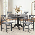 COLAMY Folding Dining Chairs Set of 4 – Dark Grey Upholstered Dining Room Chairs by COLAMYINC