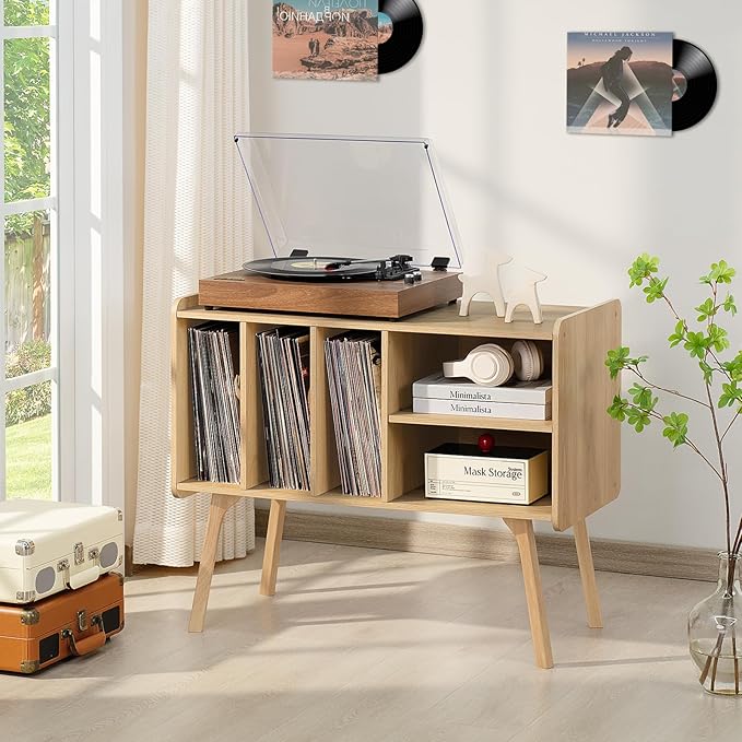 Lerliuo Record Player Stand - Image 4