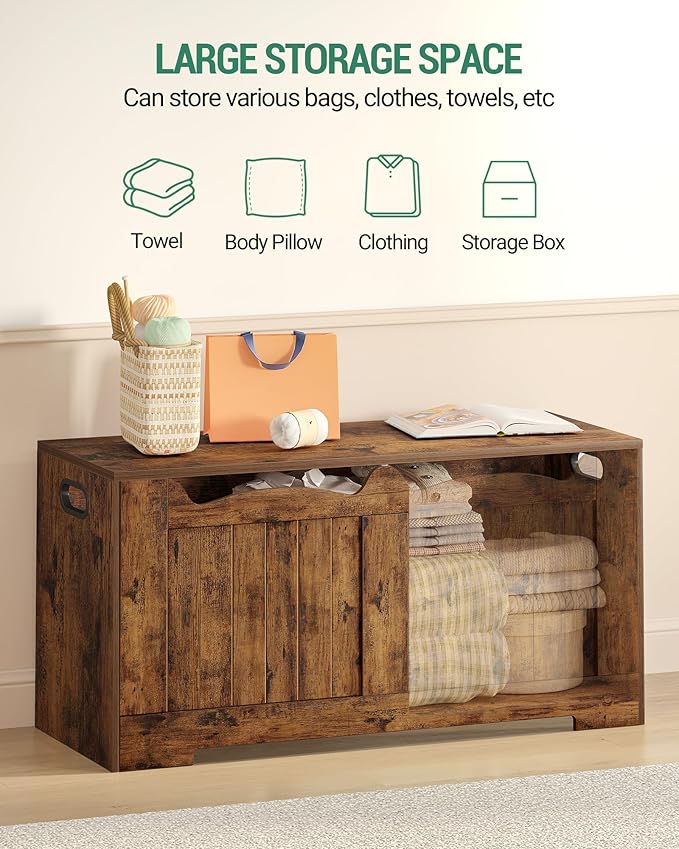 39.4" Storage Chest, Storage Bench Trunk - Image 8