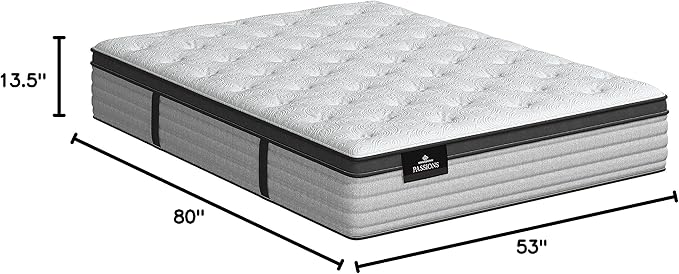 Kingsdown Passions Imagination Pillow Top Mattress, Full Extra Long - Image 2