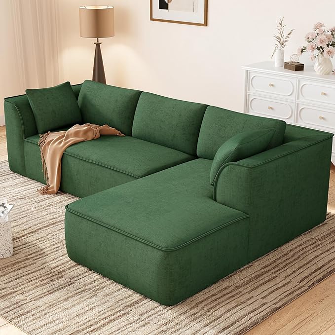 Vesgantti 106" Cloud Sectional Couch by Vesgantti