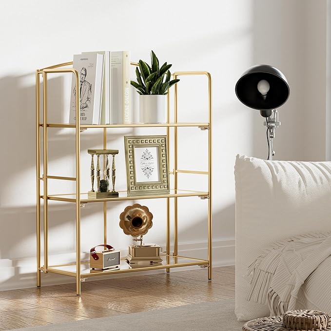 Crofy No Assembly Folding Bookshelf - Image 2