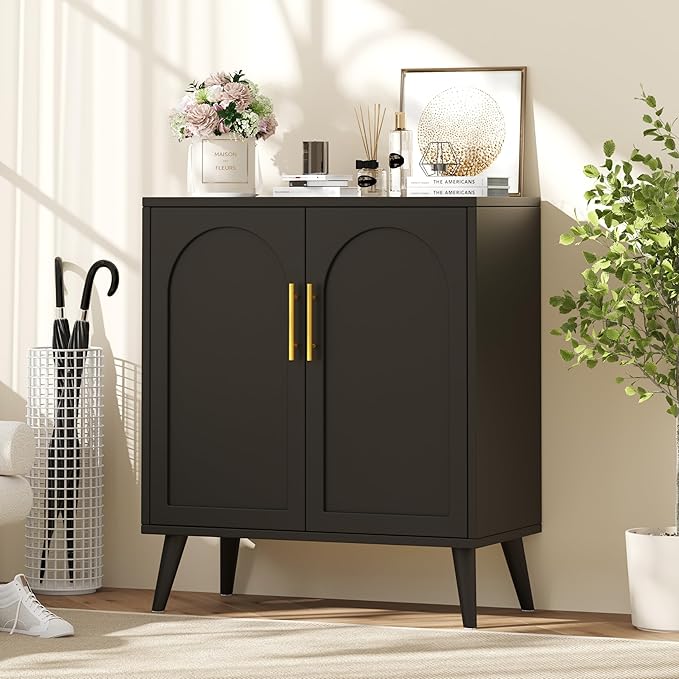 Rovaurx Rattan Storage Cabinet - Image 4