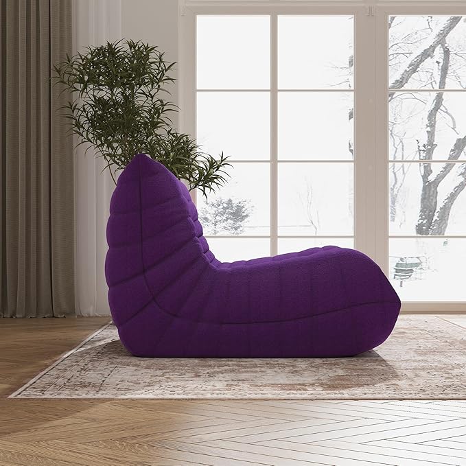 Bean Bag Chair, Fireside Chair Bean Bag Sofa Large Bean Bag Chair - Image 7