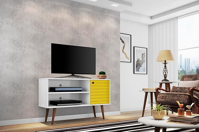 Manhattan Comfort Liberty Mid Century Modern TV Stand - Image 2