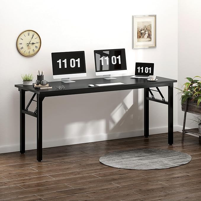 Need Computer Desk Office Desk 62 inches Folding Table - Image 2
