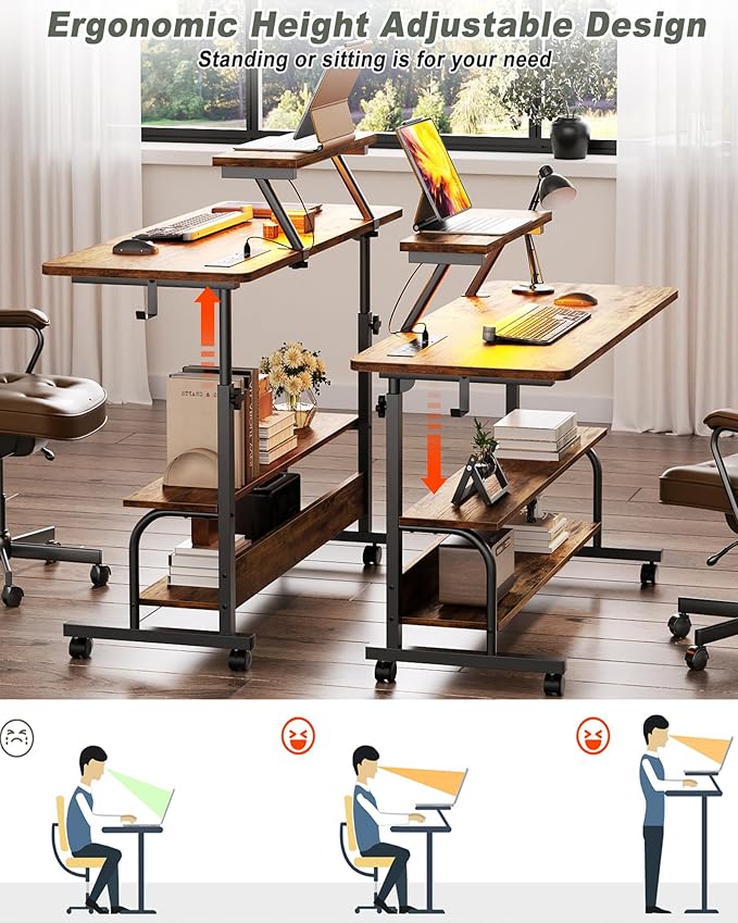 Height Adjustable Standing Desk - Image 4
