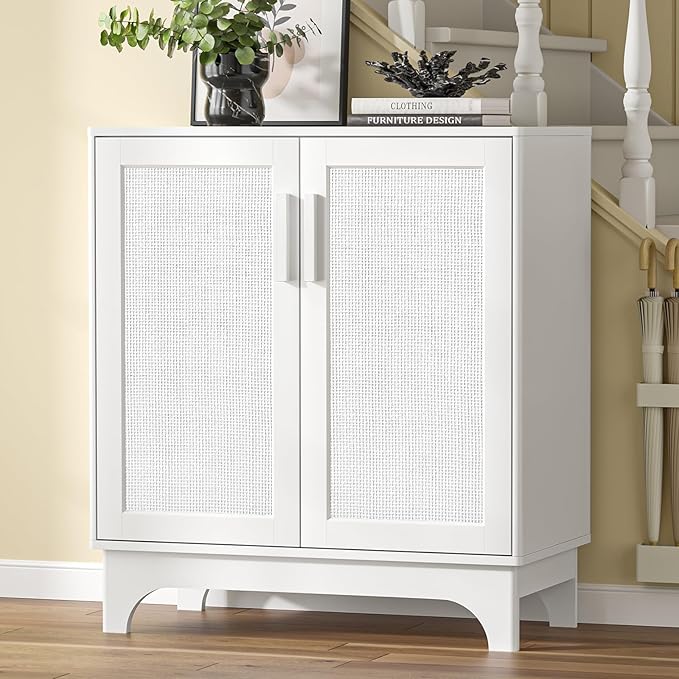 Rattan Cabinet, Sideboard Storage Cabinet - Image 2