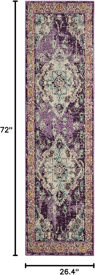 SAFAVIEH Monaco Collection Runner Rug - Image 2