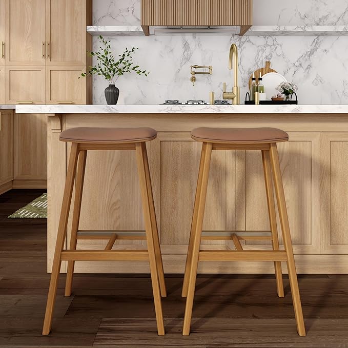 Plank+Beam Beryl Bar Height Stool - Image 3