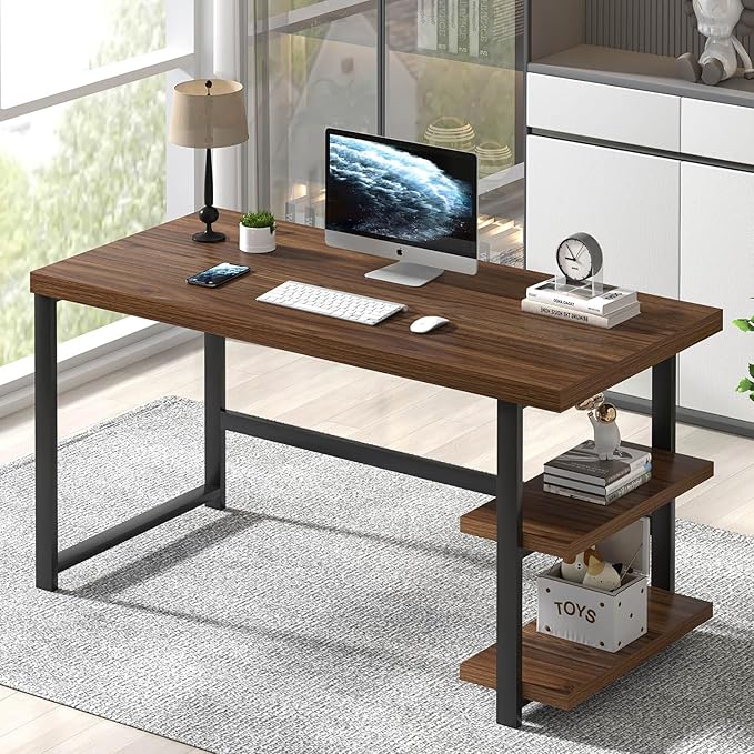 FOLUBAN 47 Inch Computer Desk, Small Home Office Desk by FOLUBAN