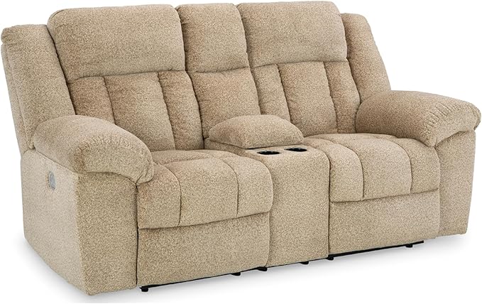 Signature Design by Ashley Tip-Off Classic Wall Hugger Power Reclining Loveseat by SignatureDesignbyAshley