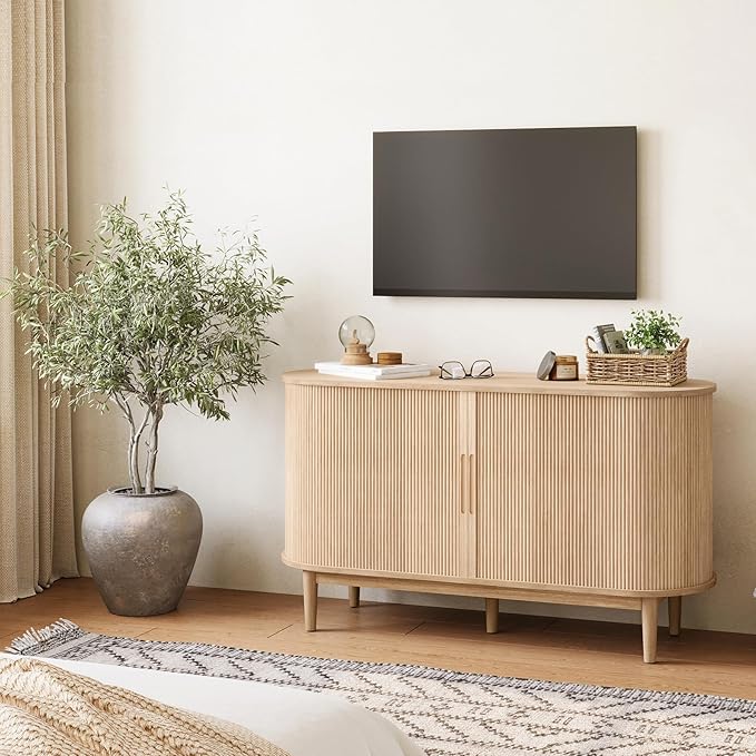 LINSY HOME Sideboard Buffet Cabinet - Image 8