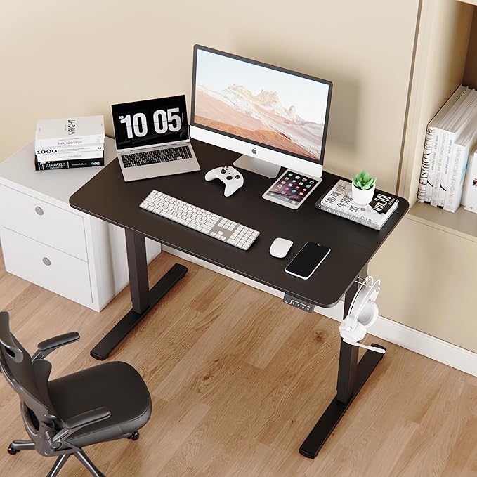 Electric Standing Desk Adjustable Height, 32x20 Inches Sit Stand up Desktop - Image 2