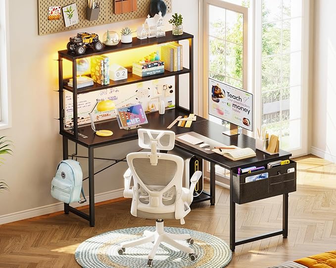 AODK L Shaped Desk Gaming Desk - Image 7
