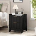 Wnutrees Fluted Nightstand by Wnutrees