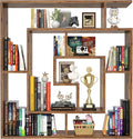 armocity 6 Tier Display Book Shelf Wall Mounted Bookshelf Freestanding by Armocity