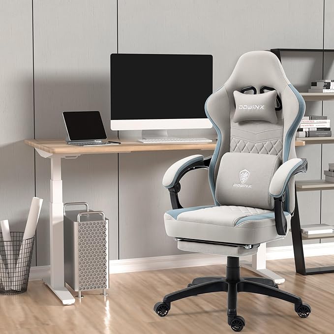 Dowinx Gaming Chair Breathable Fabric Game Chair - Image 8