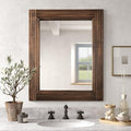 YOSHOOT Hand-Made Wooden Spliced Wall Mirror by YOSHOOT