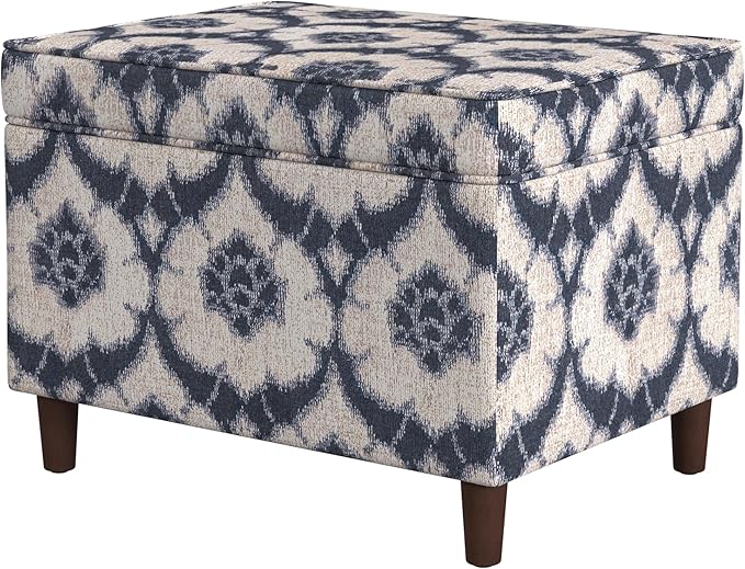 Home Decor | Dinah Collection Modern Storage Ottoman | Ottoman - Image 5