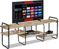 VECELO TV Stands for 65 Inch, Entertainment Center/Media Console Table by VECELO