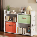 4 Cube Storage Organizer, 32inch Wooden Extendable Book Shelf DIY Bookcase by FOCUSONLIFEBECONVENIENCE