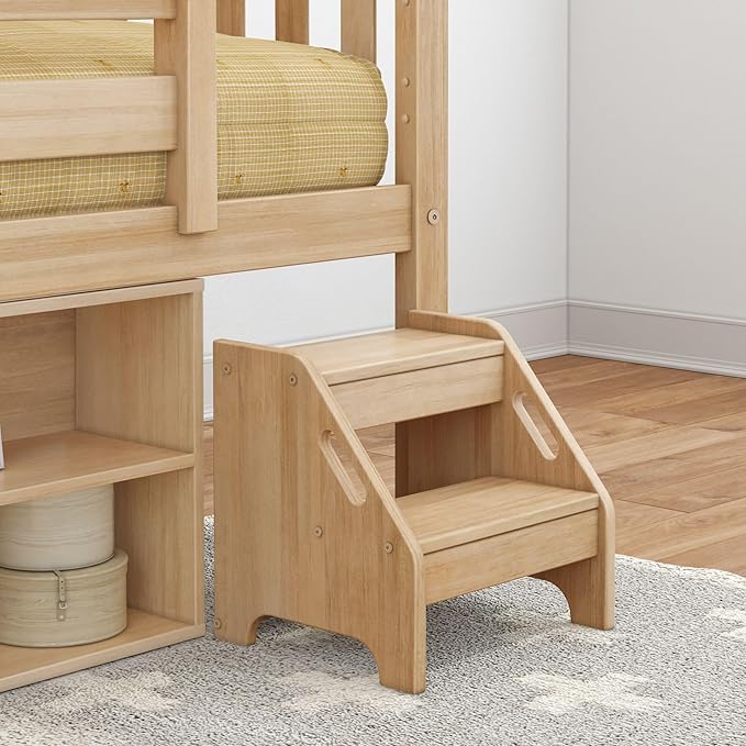 Max & Lily Soren Ultra Low Loft Bed, Twin Bed Frame - Image 7