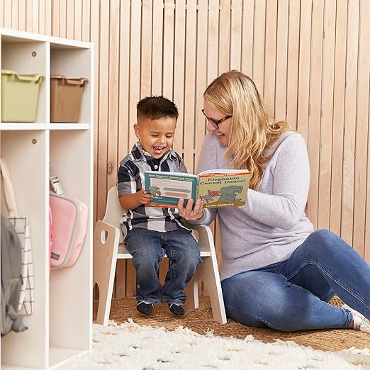 ECR4Kids Stackable Wooden Toddler Chair, Kids Furniture - Image 2