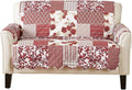 Great Bay Home Patchwork Scalloped Printed Furniture Protector Stain Resistant by GreatBayHome