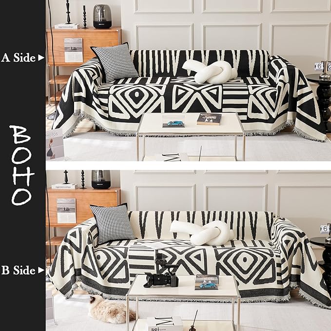 HANDONTIME Boho Armchair Slipcovers - Image 2