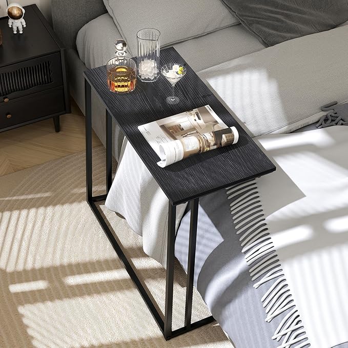 C-Shaped Side Table, Modern End Table - Image 4
