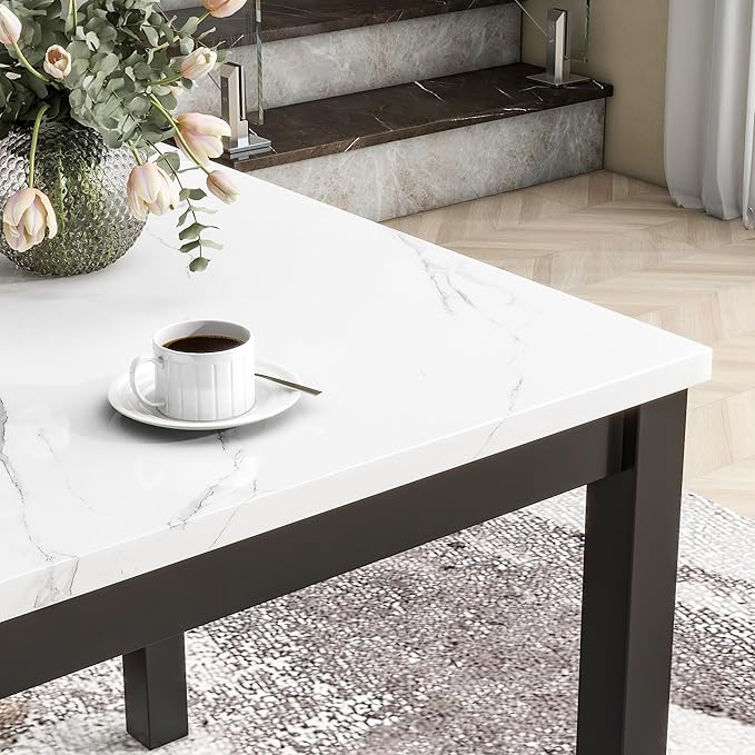 HomSof 5-Piece Counter Height Dining Table Set - Image 6