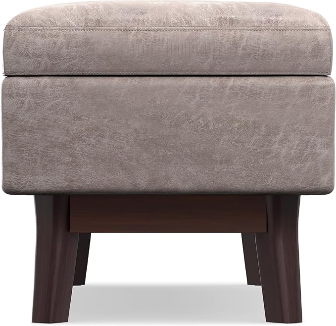 SIMPLIHOME Owen 48 inch Wide Mid Century Modern Rectangle Rectangular Storage - Image 12