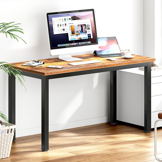 DlandHome 47inches Computer Desk Home Office Table Writing Desk Study Table - Image 7