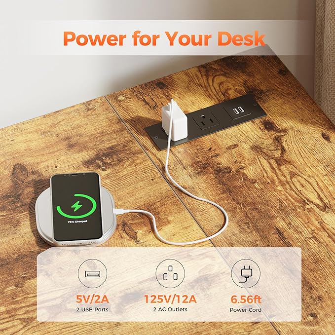 Small L Shaped Computer Desk - Image 4