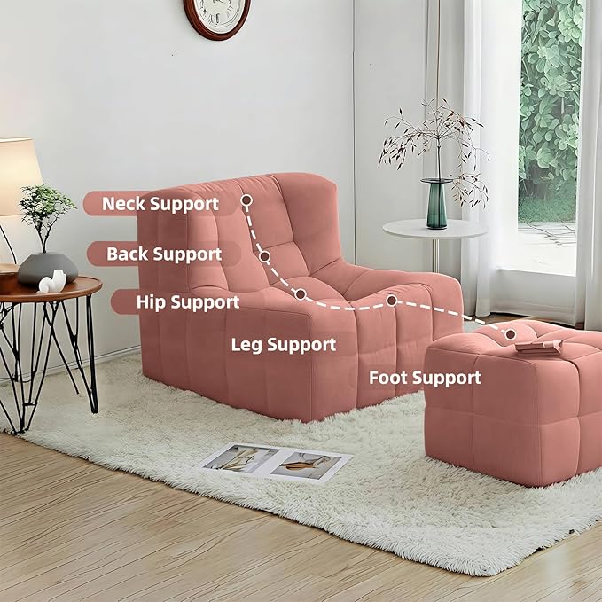 Bean Bag Chair - Memory Foam Bean Bag Chair - Image 4