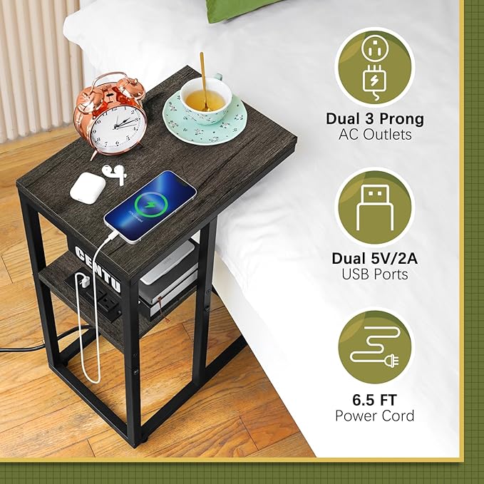 Yoobure C Shaped End Table - Image 4