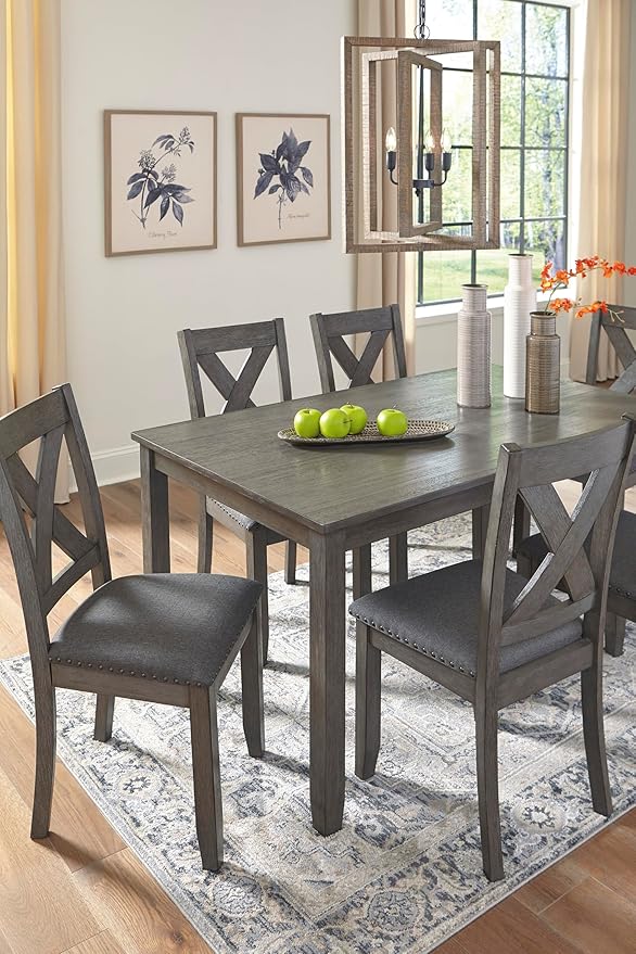 Signature Design by Ashley Caitbrook Rustic 7 Piece Dining Set, Include Table - Image 10