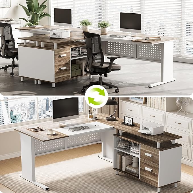 LITTLE TREE Large Computer Desk - Image 5