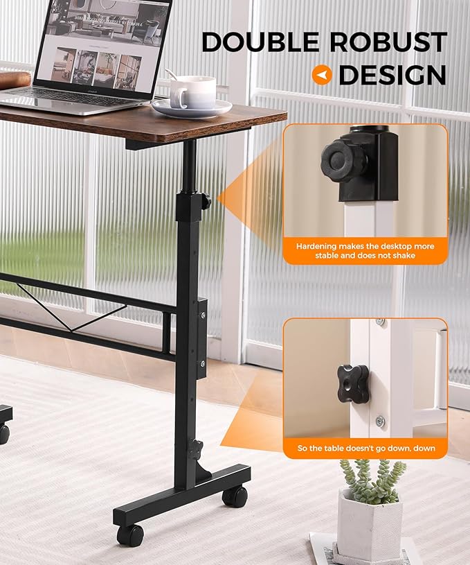 Standing Desk Adjustable Height, Mobile Stand Up Desks - Image 4