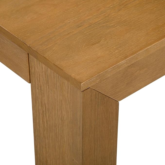 Plank+Beam Modern Rectangular Coffee Table, Medium Sized Coffee Table, Center - Image 6