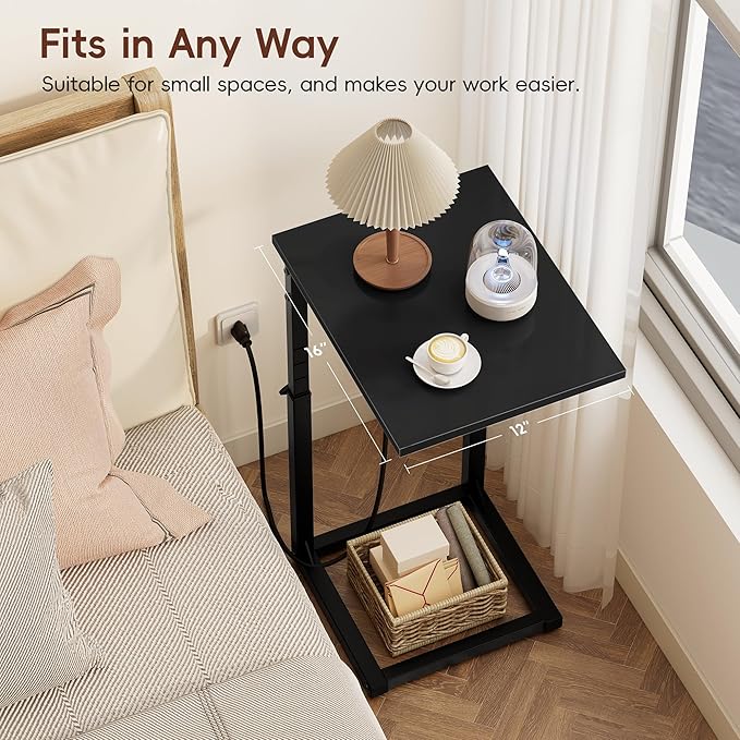Vagusicc C Shaped End Table - Image 6