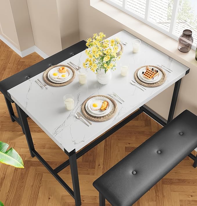 Dining Table Set for 4, Kitchen Table - Image 5
