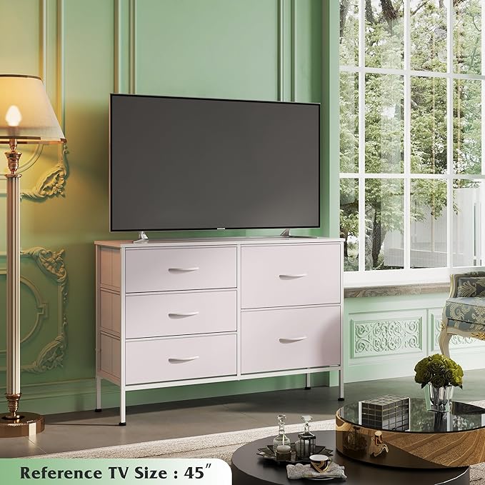 WLIVE White Dresser for Bedroom - Image 2
