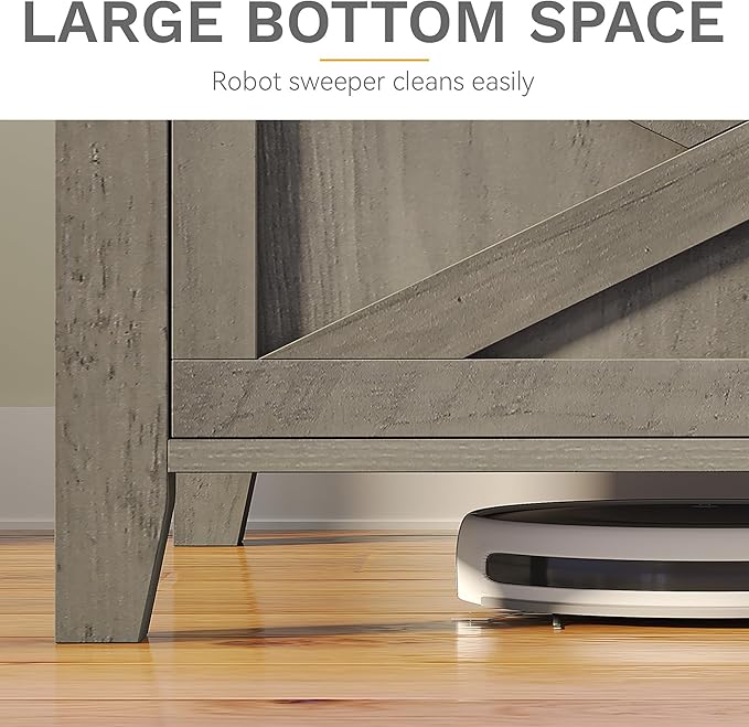 DWVO 70 Inch Farmhouse TV Stand - Image 8