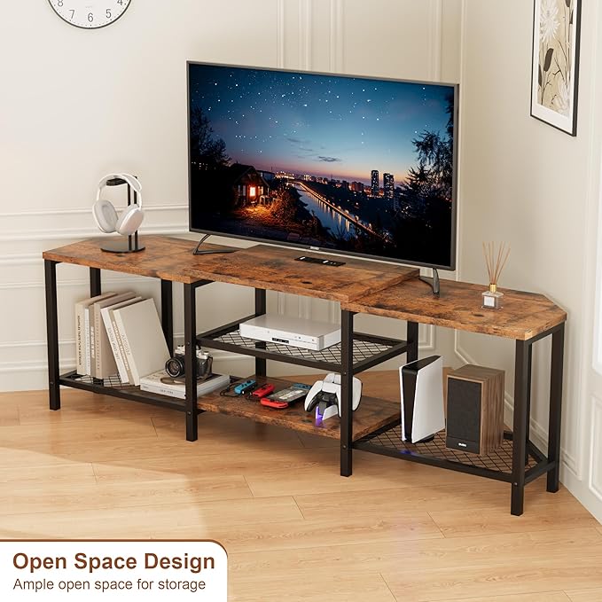 GarveeHome 67 Inch Large TV Stand - Image 7