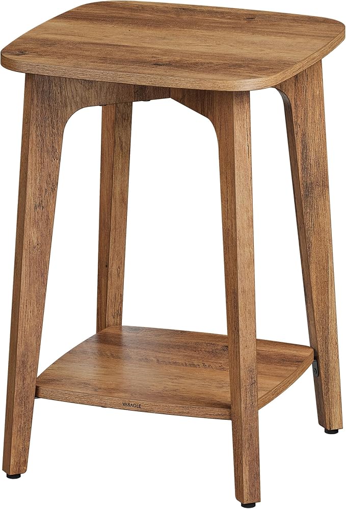 VASAGLE Side Table, Small Square End Table - Image 6