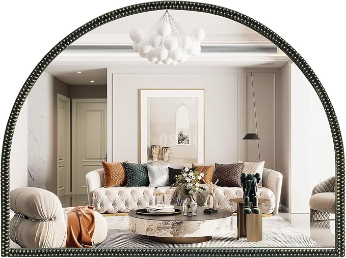 WallBeyond Black Vintage Mirror by WallBeyond