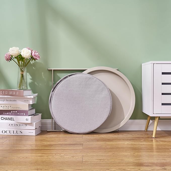 VECELO Round Side/End Table - Image 5