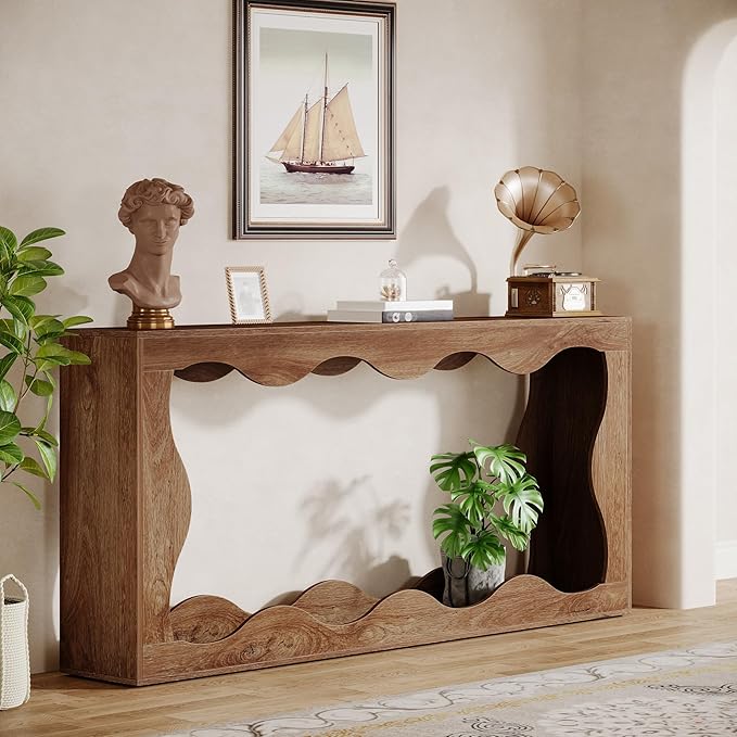 Tribesigns 63 Inches Farmhouse Console Table - Image 6